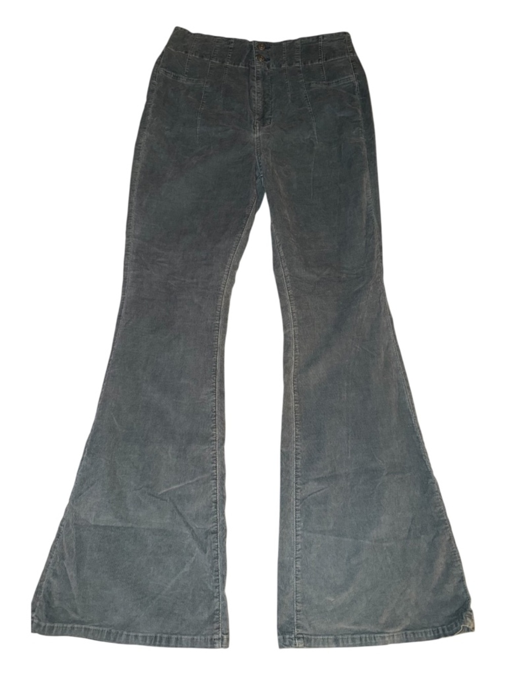 We The Free People Jayde Cord High Rise Flare 32
